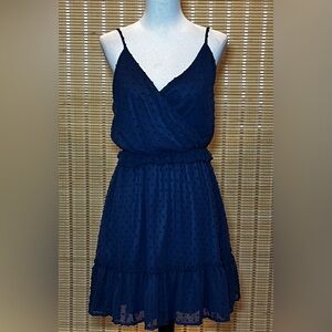 3 for $20 🌷Altar’d state navy blue sleeveless dress size medium short mini